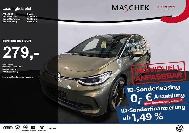 Gebraucht VW ID.3 Pro 150 kW (204 PS) 2023 Dark olivine green metallic sc Kleinwagen