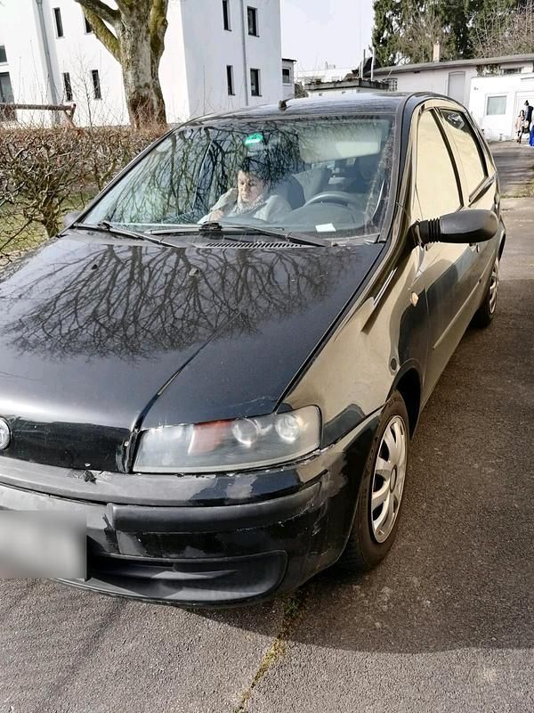 Gebraucht Fiat Punto 2001 Schwarz Kleinwagen