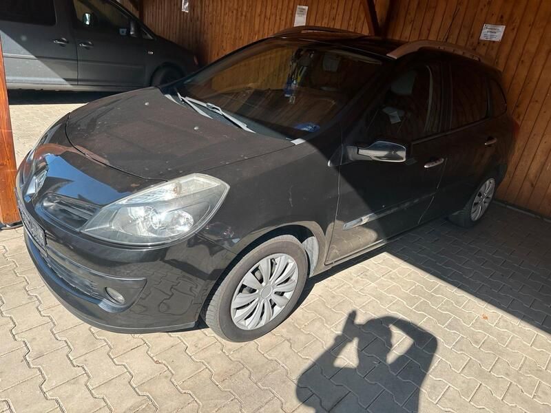 Schwarz Gebraucht 2008 Renault Clio GrandTour Kombi | 1.000 € (Guter Preis) - Bild 1/4