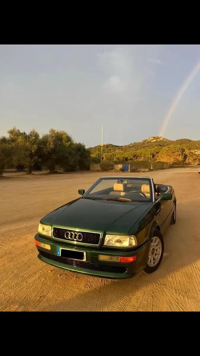 Gebraucht Audi 80 125 PS (91 kW) 1998 Grün Cabrio