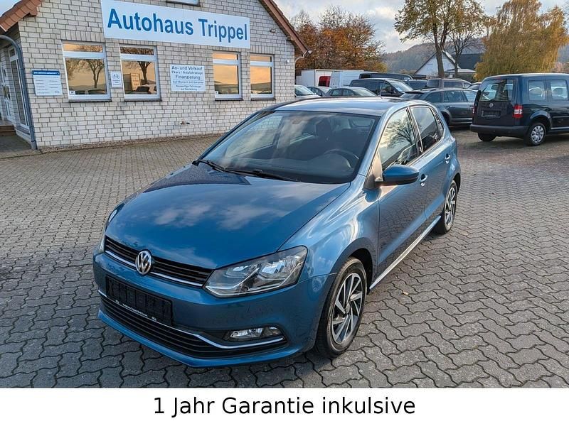 Gebraucht VW Polo Sound 75 PS (55 kW) 2017 Blau Kleinwagen
