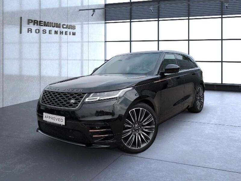 Schwarz Gebraucht 2022 Land Rover Range Rover Velar SE Dynamic SUV | 57.549 € - Bild 1/4