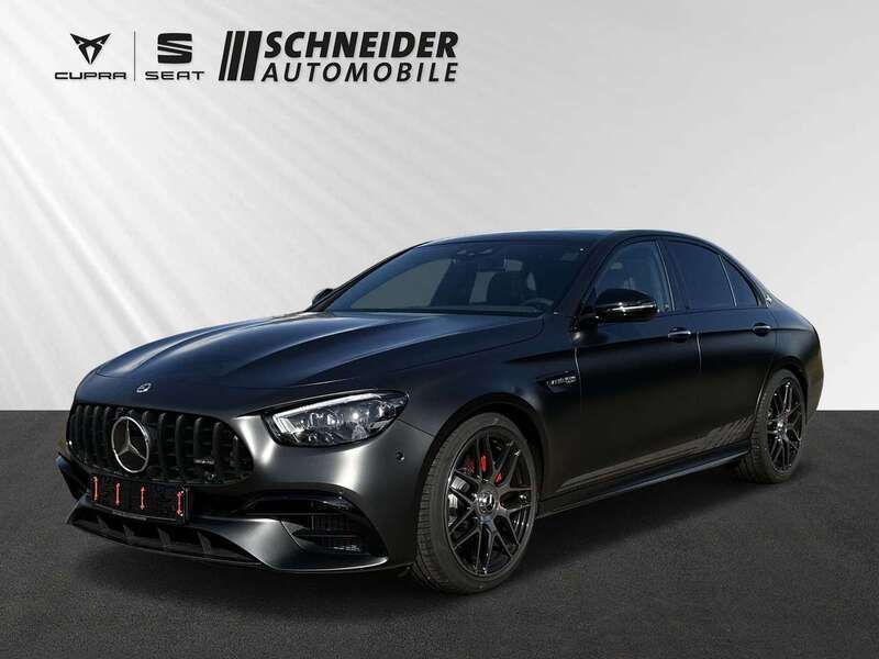 Designo graphitgrau magno Gebraucht 2022 Mercedes E63 AMG AMG Limousine | 134.500 € - Bild 1/4