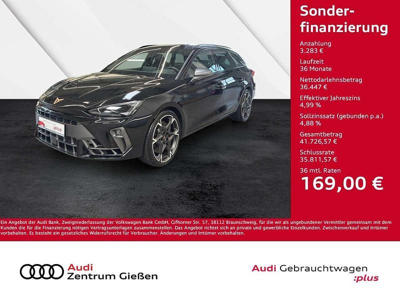 Mitternachtsschwarz Gebraucht 2025 Cupra Leon VZ Kombi | 39.730 € (Superpreis) - Bild 1/4