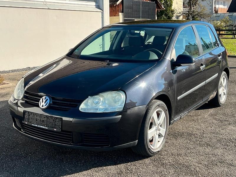 Schwarz Gebraucht 2005 VW Golf V Basis Limousine | 2.190 € (Fairer Preis) - Bild 1/4