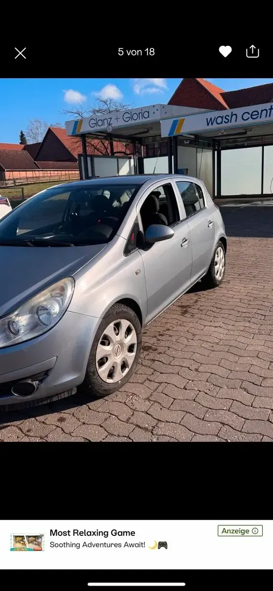 Używany Opel Corsa 80 KM (58 kW) 2009 Niebieski Hatchback