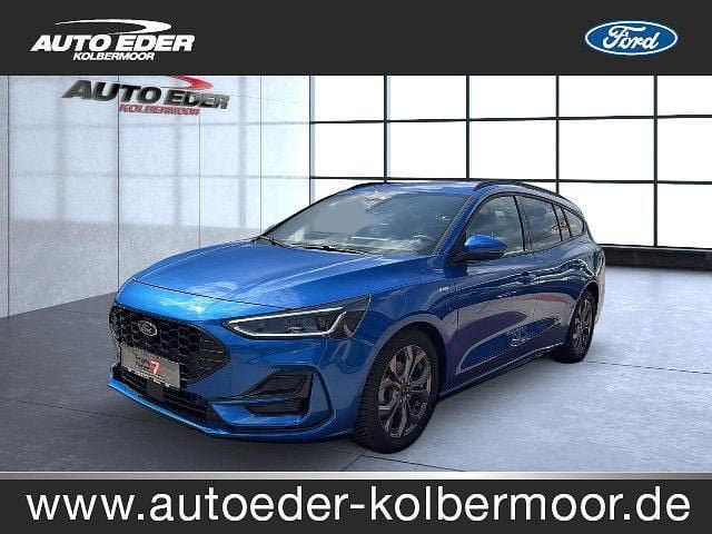 Dynamicblau (metallic) Gebraucht 2023 Ford Focus ST-Line Kombi | 26.400 € (Fairer Preis) - Bild 1/4