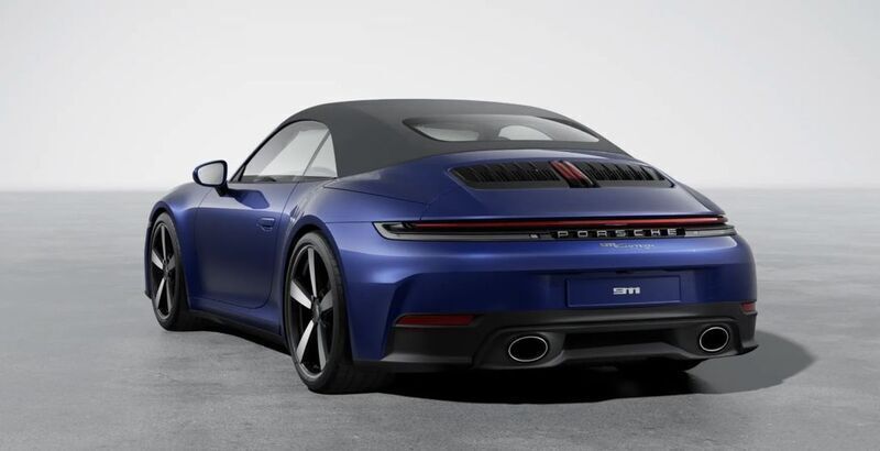 Gebraucht Porsche 911 Carrera Cabriolet Sport 394 PS (289 kW) 2024 Blau Cabrio