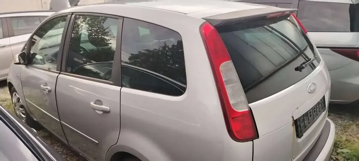 Gebraucht Ford C-MAX Ghia 136 PS (100 kW) 2004 Polarsilber metallic Van / Kleinbus