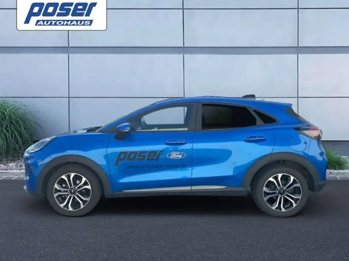 Gebraucht Ford Puma Titanium 125 PS (91 kW) 2024 Dynamicblau metallic SUV