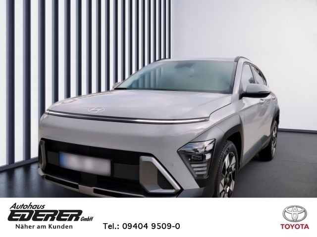 Grau Gebraucht 2024 Hyundai Kona Trend SUV | 31.950 € - Bild 1/4