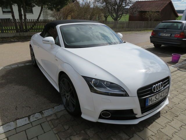 Gebraucht Audi TT Roadster 211 PS (155 kW) 2013 Weiß Cabrio