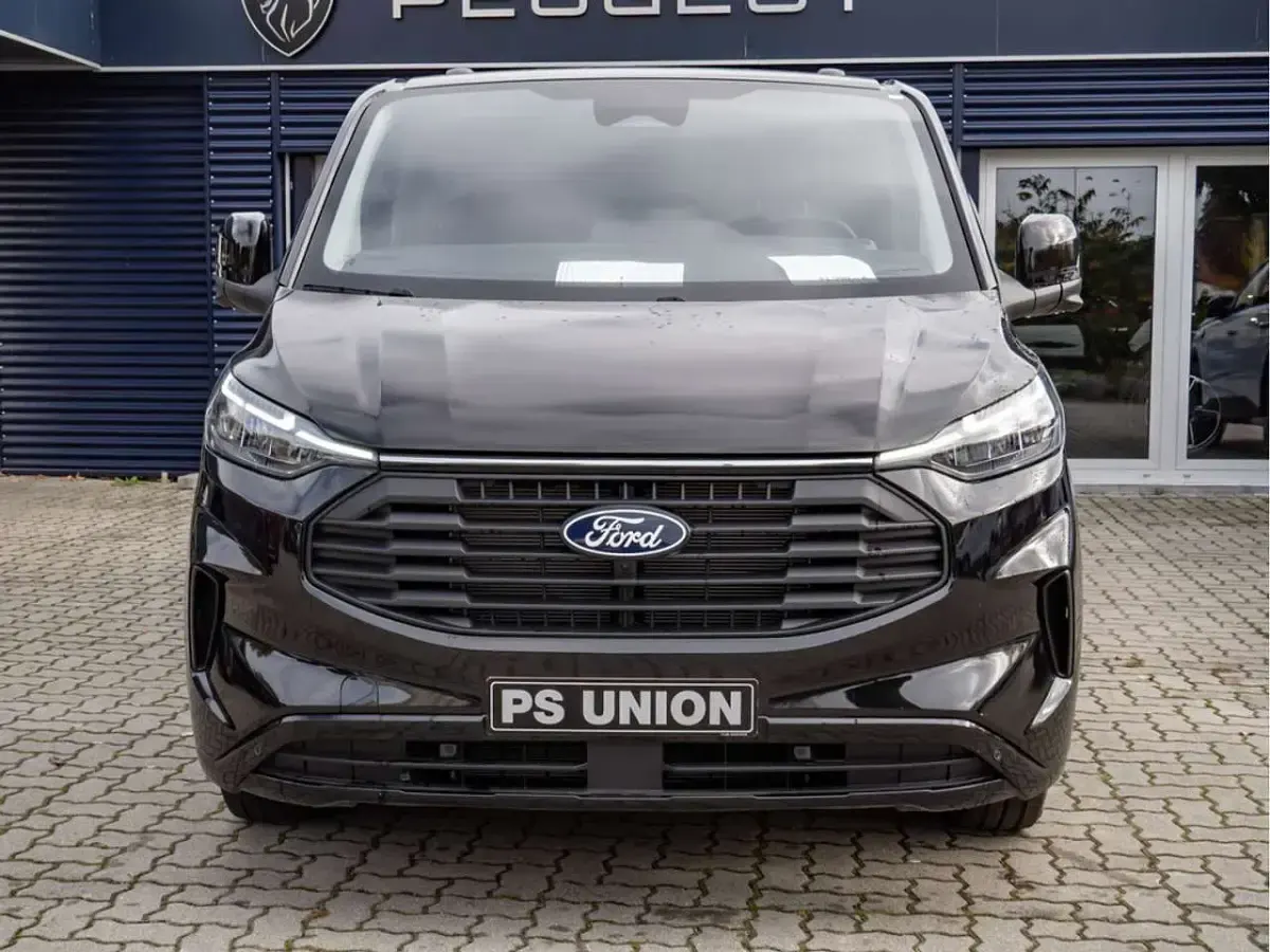 Neu Ford Transit Custom 136 PS (100 kW) 2025 Obsidianschwarz Van / Kleinbus