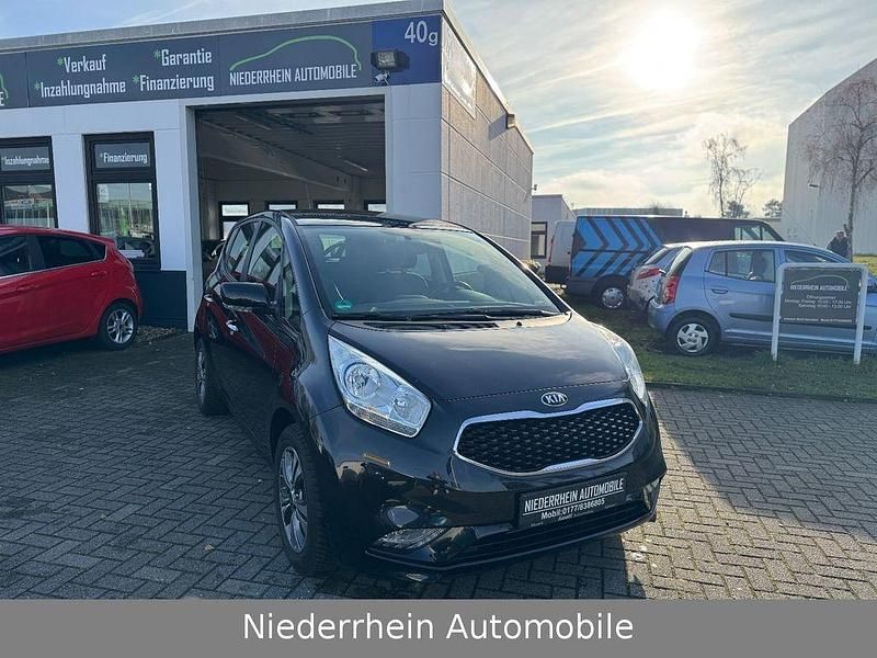 Schwarz Gebraucht 2015 Kia Venga DREAM-TEAM Edition Kleinwagen | 8.490 € (Fairer Preis) - Bild 1/4
