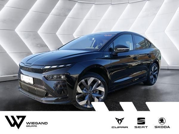 Schwarz (schwarz / blackmagic) Neu 2025 Skoda Enyaq iV Lounge SUV | 55.398 € (Guter Preis) - Bild 1/4