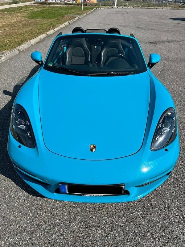 Gebraucht Porsche 718 349 PS (256 kW) 2017 Blau Cabrio