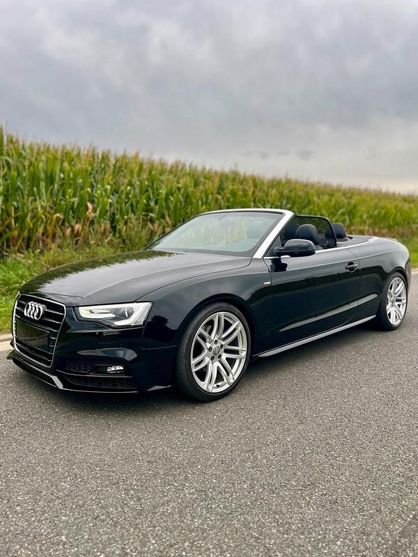 Schwarz Gebraucht 2015 Audi A5 Cabriolet Cabrio | 20.500 € (Etwas zu teuer) - Bild 1/4