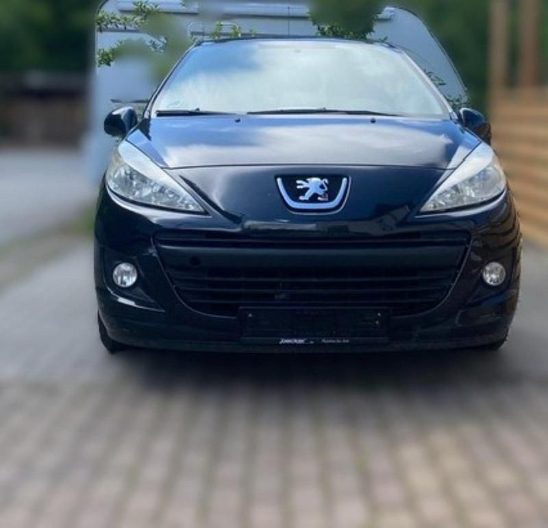Schwarz Gebraucht 2010 Peugeot 207 Kleinwagen | 1.000 € (Superpreis) - Bild 1/3