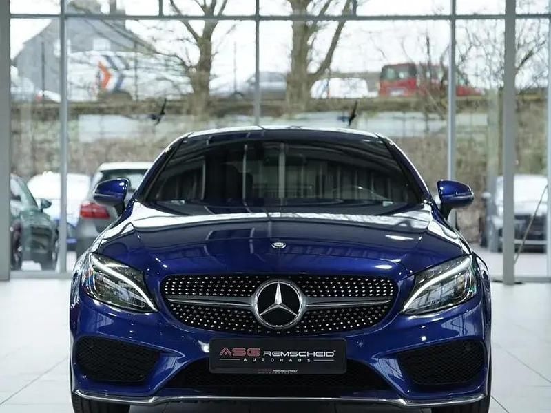 Second-hand Mercedes C200 184 CP (135 kW) 2016 Albastru Coupe