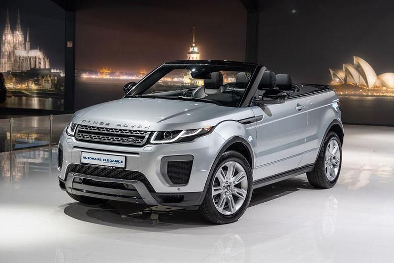 Indus silver Gebraucht 2017 Land Rover Range Rover evoque SE Dynamic Cabrio | 32.980 € (Teuer) - Bild 1/4