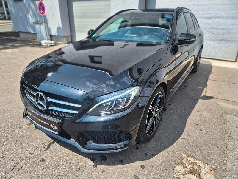 Schwarz Gebraucht 2016 Mercedes C300 AMG Limousine | 19.990 € (Guter Preis) - Bild 1/4