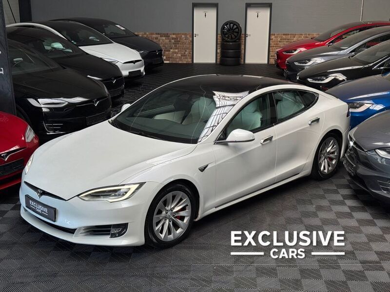 Weiß Gebraucht 2019 Tesla Model S Performance Limousine | 36.950 € (Fairer Preis) - Bild 1/4