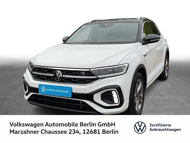 Pure white deep black perleffe Gebraucht 2022 VW T-Roc R-line SUV | 31.996 € (Fairer Preis) - Bild 1/3