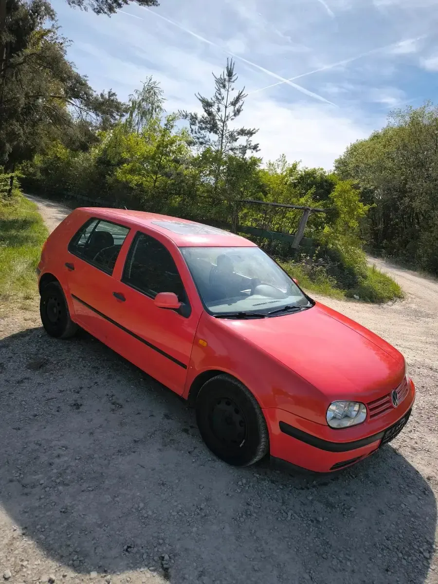 Gebraucht VW Golf III 1998 Rot Limousine