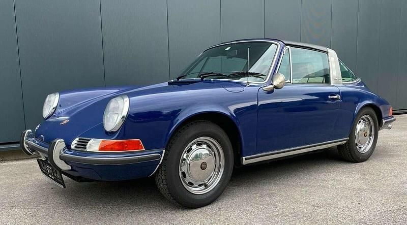 Albertblau Gebraucht 1970 Porsche 911 Cabrio | 124.911 € - Bild 1/4