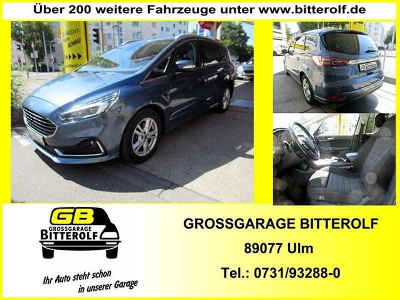Blau Gebraucht 2021 Ford S-MAX Titanium Van / Kleinbus | 22.490 € (Fairer Preis) - Bild 1/4