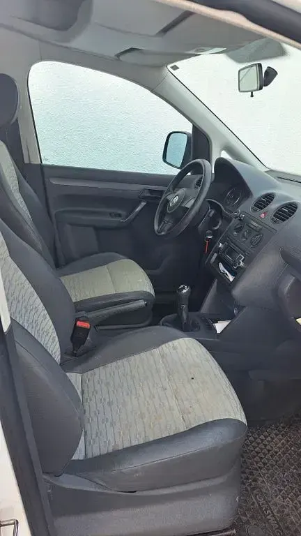 Gebraucht VW Caddy 102 PS (75 kW) 2012 Weiß Van / Kleinbus