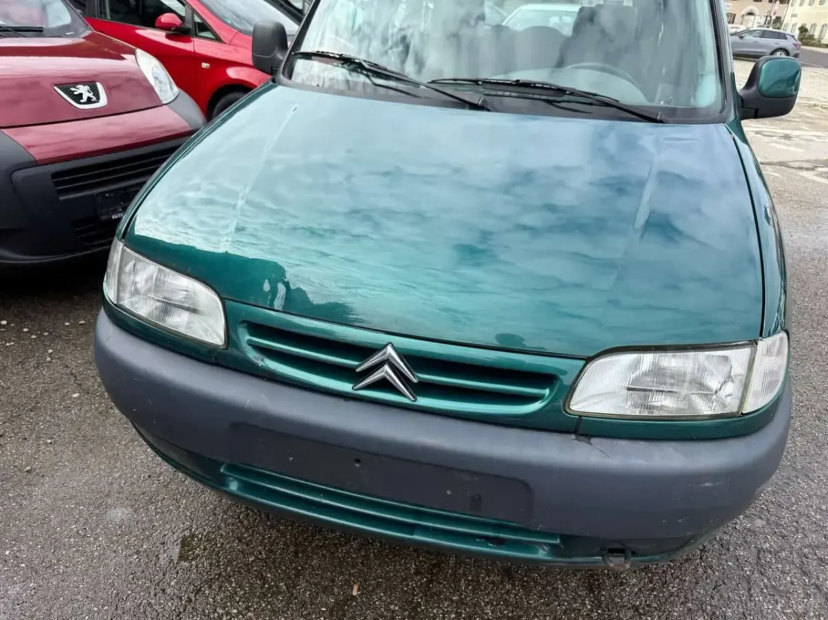 Gebraucht Citroën Berlingo 75 PS (55 kW) 2000 Grün Van / Kleinbus