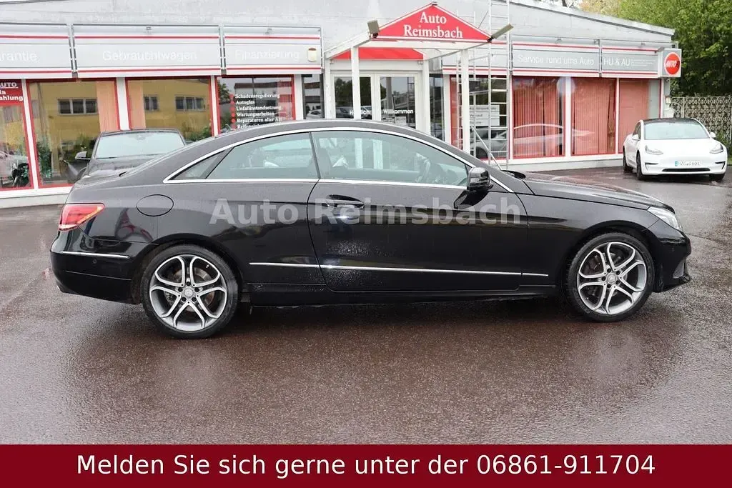 Używany Mercedes E250 211 KM (155 kW) 2015 Czarny Coupe