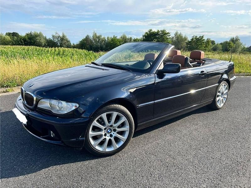 Schwarz Gebraucht 2006 BMW 320 Cabriolet Cabrio | 13.450 € (Fairer Preis) - Bild 1/4