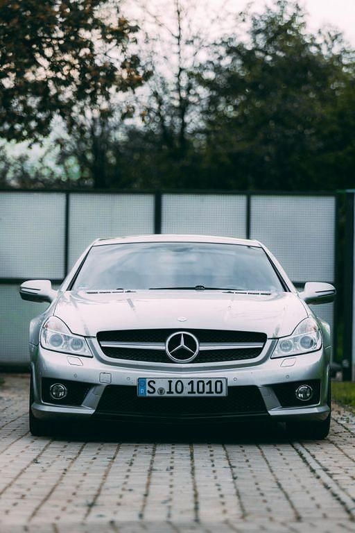 Silber Gebraucht 2002 Mercedes SL500 AMG Cabrio | 20.000 € (Etwas zu teuer) - Bild 1/4