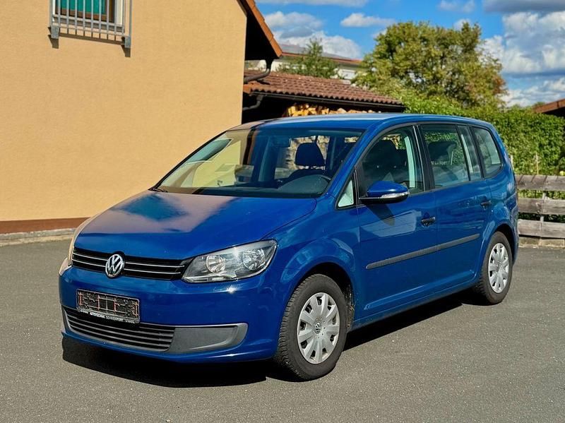 Blau Gebraucht 2012 VW Touran Van / Kleinbus | 5.500 € (Superpreis) - Bild 1/4