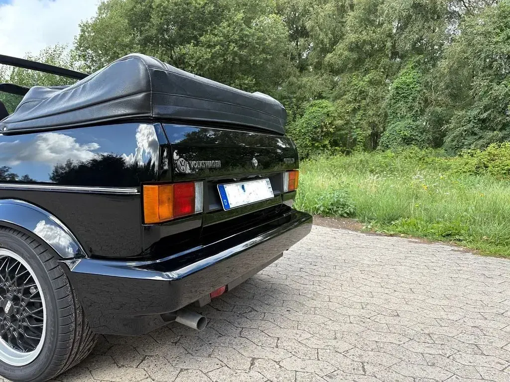 Gebraucht VW Golf Cabriolet Sportline 98 PS (72 kW) 1992 Schwarz Cabrio