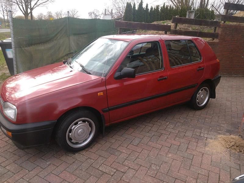 Gebraucht VW Golf III 1995 Rot Limousine