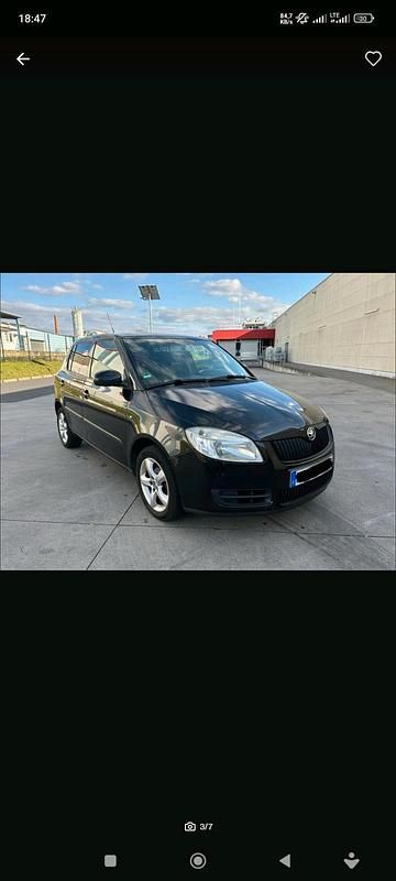 Gebraucht Skoda Fabia 75 PS (55 kW) 2008 Schwarz Kleinwagen
