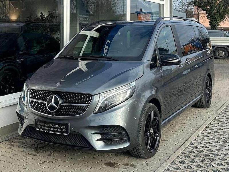 Gebraucht Mercedes V200 Avantgarde Edition 190 PS (139 kW) 2020 Selenitgrau metallic mb7992 Van / Kleinbus