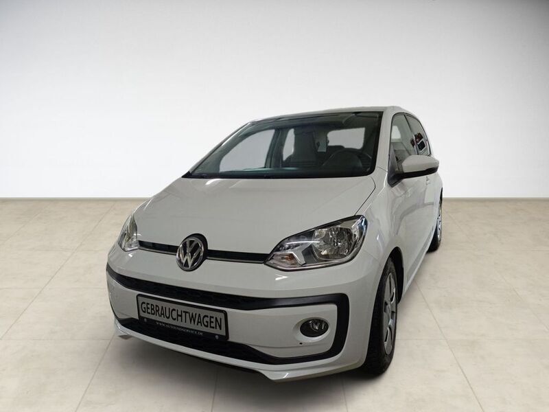 Weiß Gebraucht 2020 VW up! move up! Kleinwagen | 8.960 € (Guter Preis) - Bild 1/4