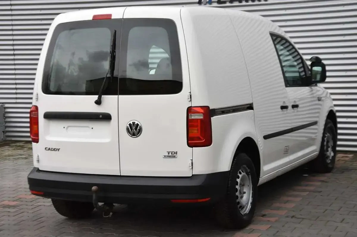 Gebraucht VW Caddy 75 PS (55 kW) 2016 Weiß Van / Kleinbus