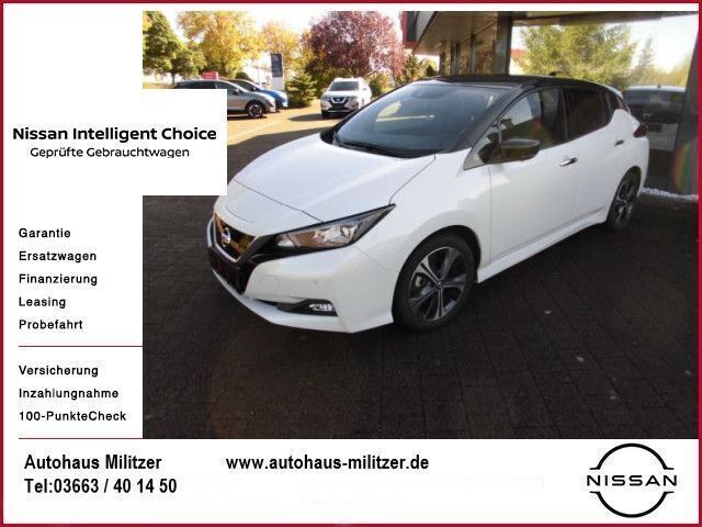Weiß Gebraucht 2021 Nissan Leaf N-Connecta Kleinwagen | 15.960 € (Etwas zu teuer) - Bild 1/4