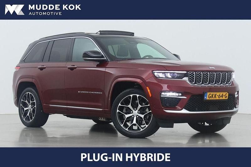 Rot Gebraucht 2024 Jeep Grand Cherokee Summit SUV | 61.769 € (Fairer Preis) - Bild 1/4