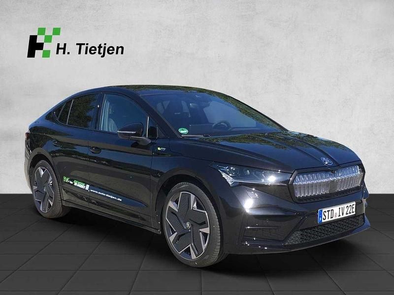 Gebraucht Skoda Enyaq iV RS 219 kW (299 PS) 2023 Schwarz met. schwarz met. SUV
