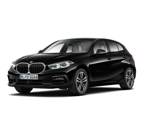 Schwarz Gebraucht 2022 BMW 118 Sport Line Kleinwagen | 23.860 € (Fairer Preis) - Bild 1/4