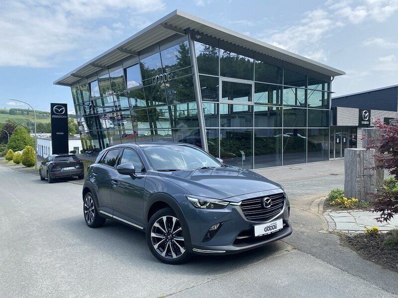 Grau Gebraucht 2021 Mazda CX-3 Selection SUV | 18.750 € (Fairer Preis) - Bild 1/4