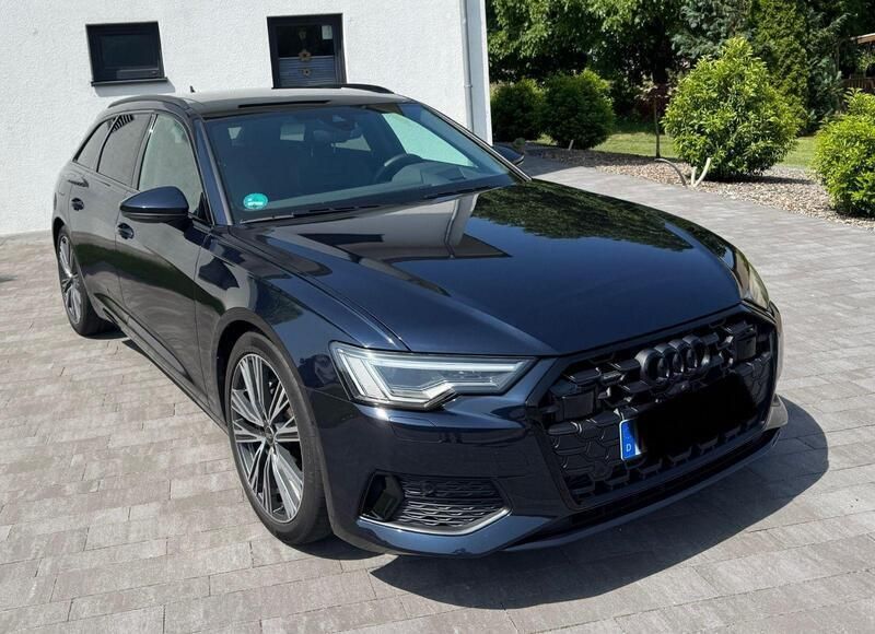 Blau Gebraucht 2023 Audi A6 Advanced Kombi | 52.100 € (Teuer) - Bild 1/4