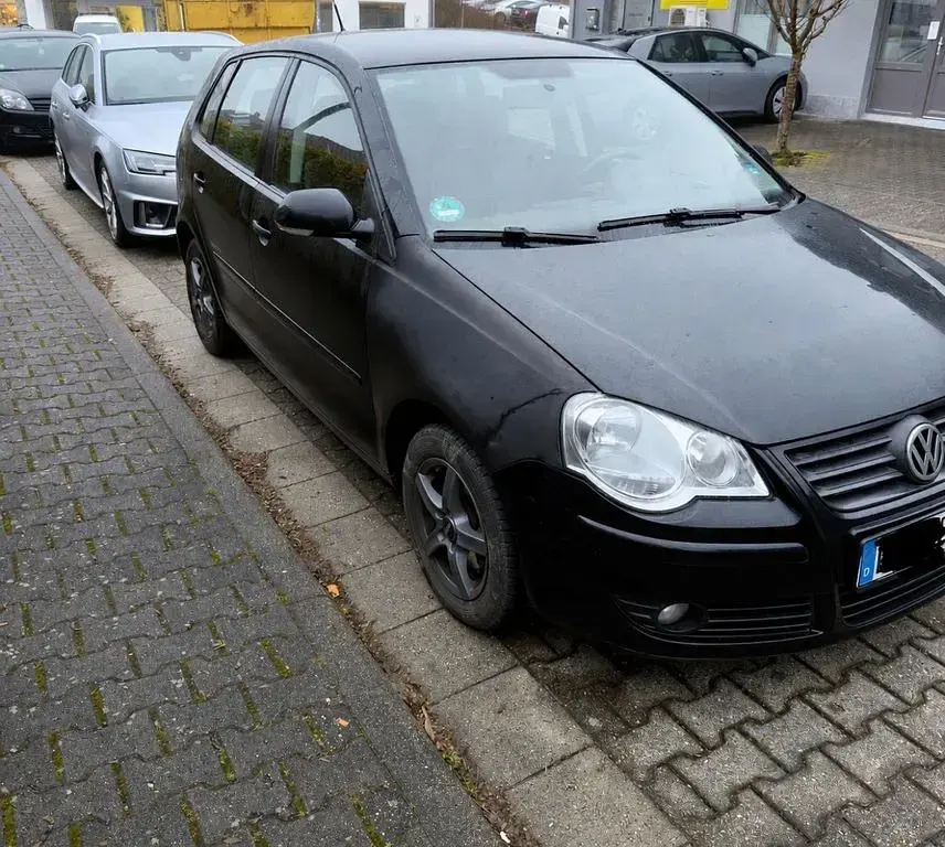 Gebraucht VW Polo United 60 PS (44 kW) 2008 Schwarz Kleinwagen