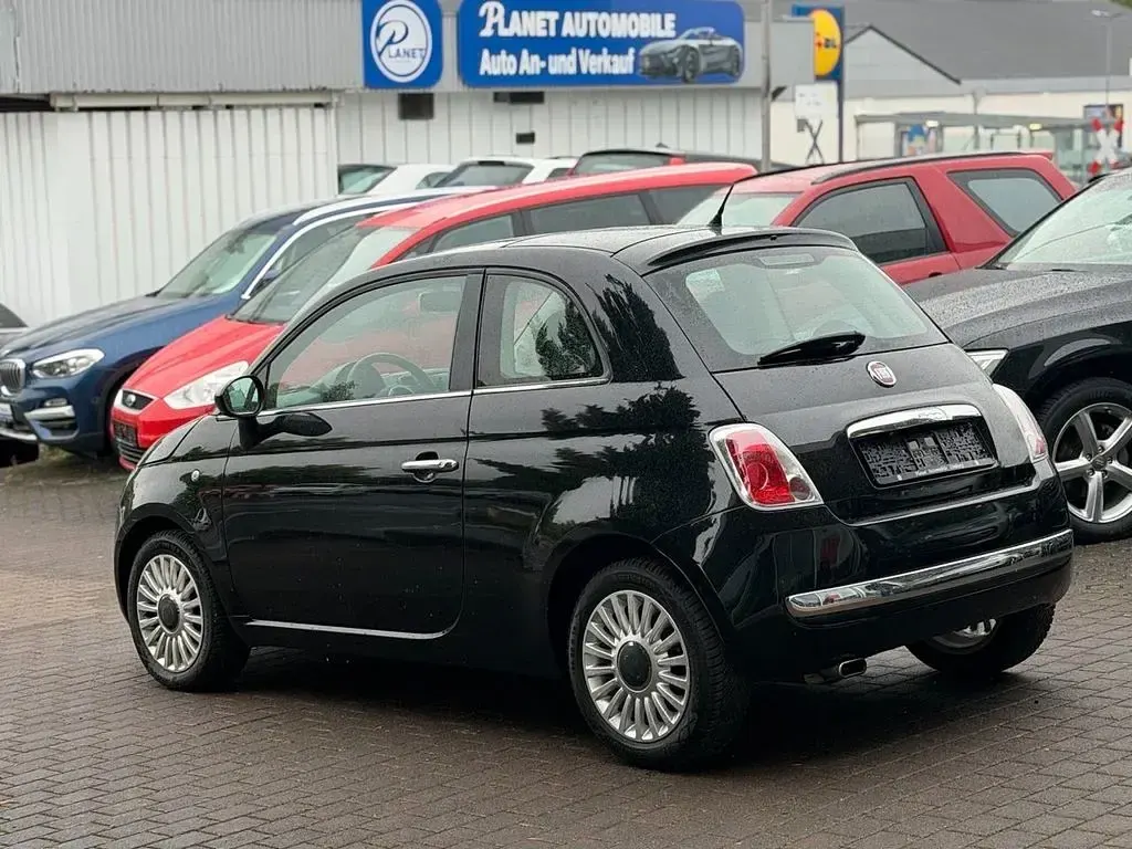 Gebraucht Fiat 500 Lounge 69 PS (50 kW) 2011 Schwarz Kleinwagen